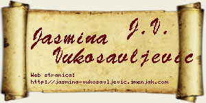 Jasmina Vukosavljević vizit kartica